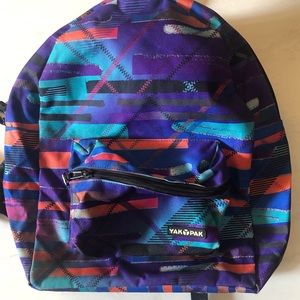 Purple Print YAKPAK Backpack